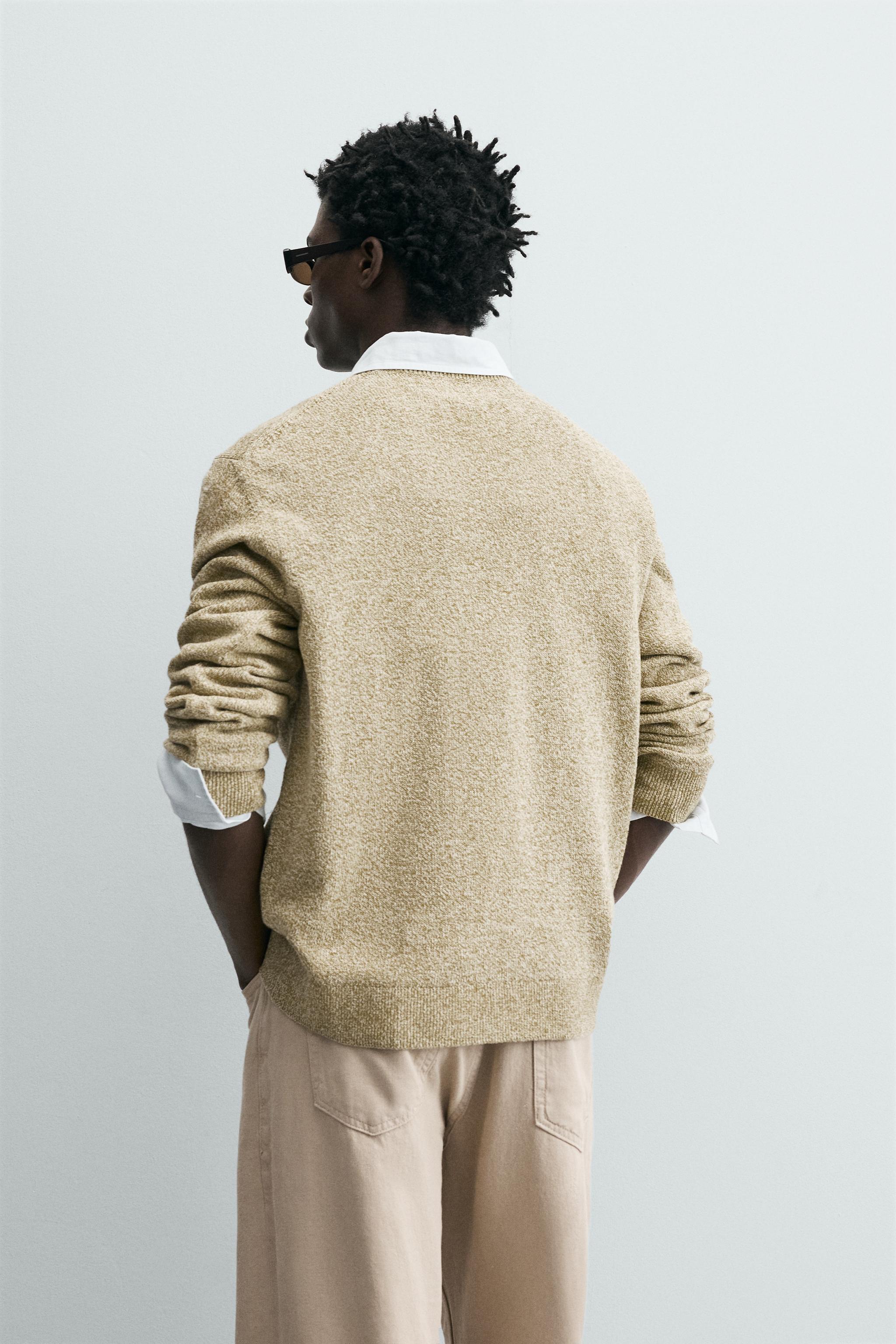 COTTON BLEND CABLE JUMPER